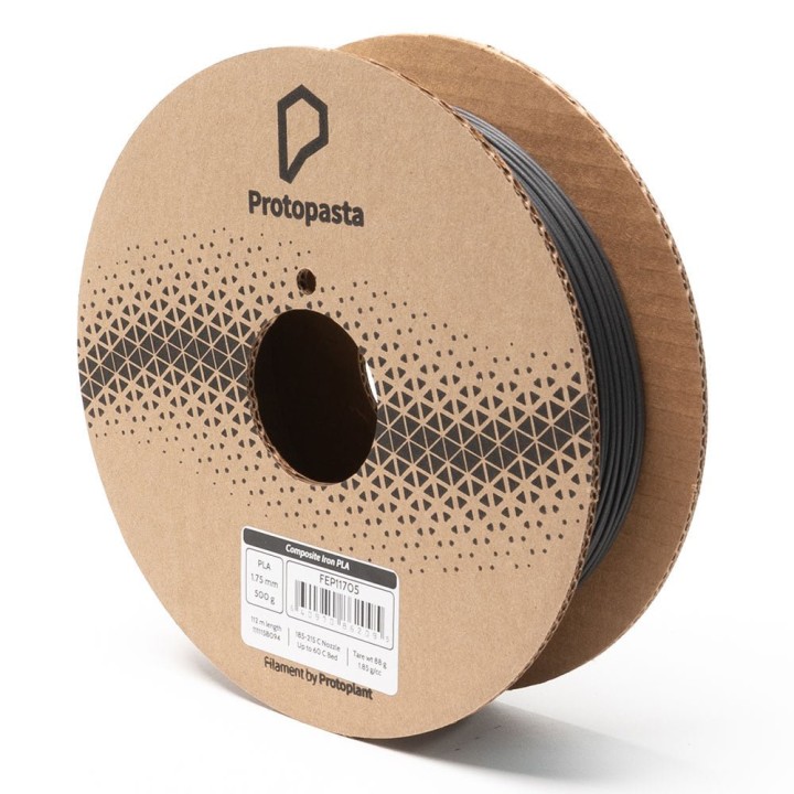 Protopasta - PLA Chargé Fer Ferromagnétique - (Magnetic Iron Composite PLA) - 1.75 mm - 500 g
