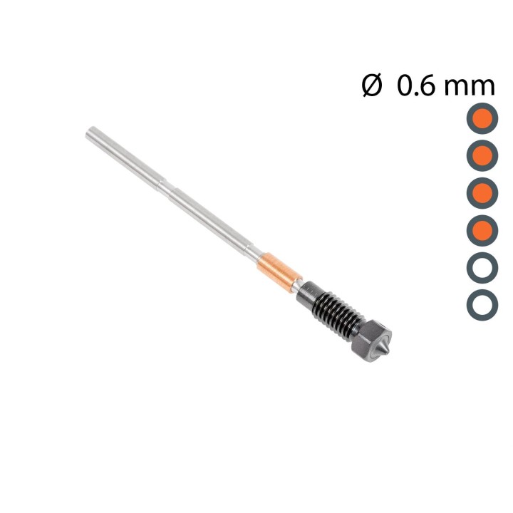 Prusa - Buse ObXidian (Nozzle ObXidian) - 0.6 mm