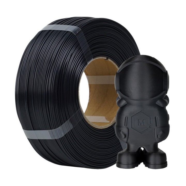 R3D - ABS+ - Noir (Black) - 1,75 mm - 1 kg Refill