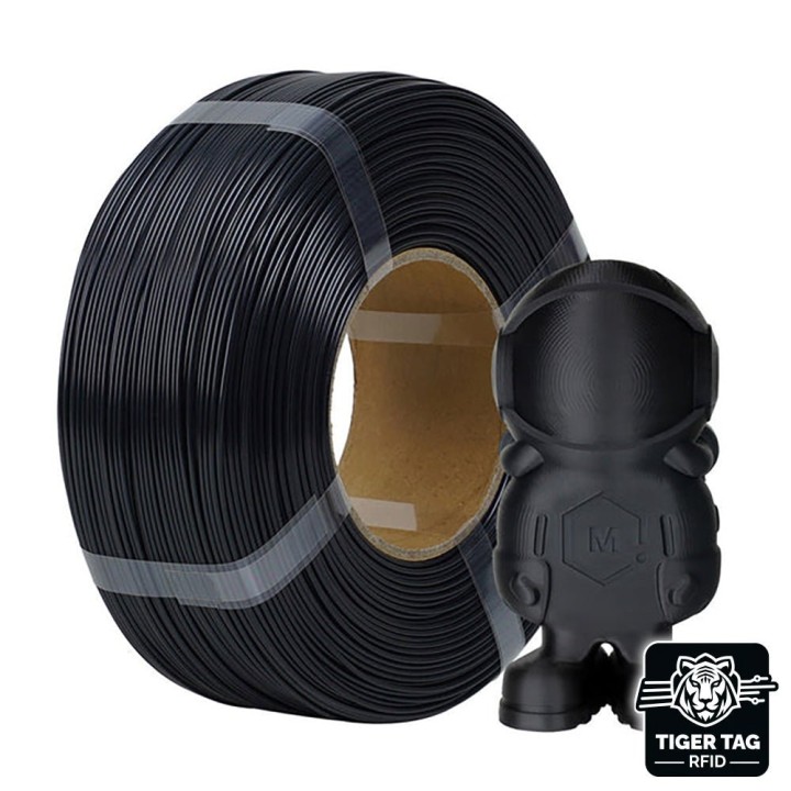 R3D - ABS-CF Carbon- Noir (Black) - 1,75 mm - 1 kg Refill avec RFID TigerTag