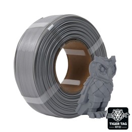 R3D - PETG High-Speed - Gris Chaud (Warm Gray) - 1,75 mm - 1 kg Refill avec RFID TigerTag