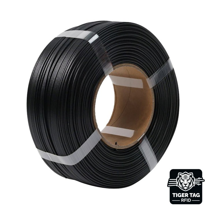 R3D - PETG-CF High-Speed (Carbon) - Gris Cendre (Ash Grey) - 1,75 mm - 1 kg Refill avec RFID TigerTag