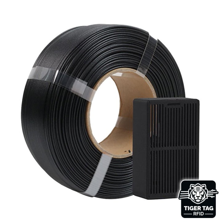 R3D - PETG-CF High-Speed (Carbon) - Noir (Black) - 1,75 mm - 1 kg Refill avec RFID TigerTag