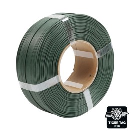 R3D - PETG-CF High-Speed (Carbon) - Vert Olive (Olive Green) - 1,75 mm - 1 kg Refill avec RFID TigerTag