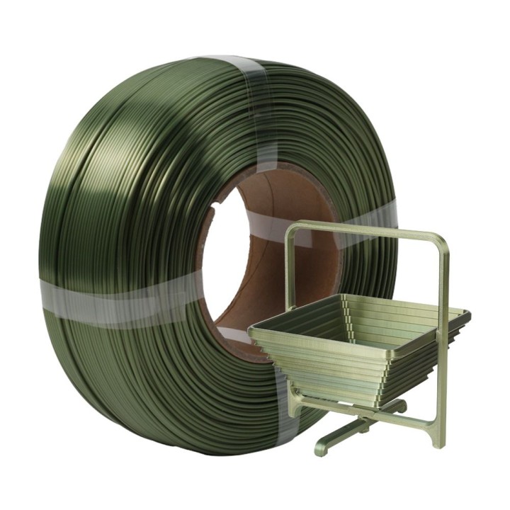 R3D - PLA High-Speed - Bronze Soie (Silk Bronze) - 1,75 mm - 1 kg Refill