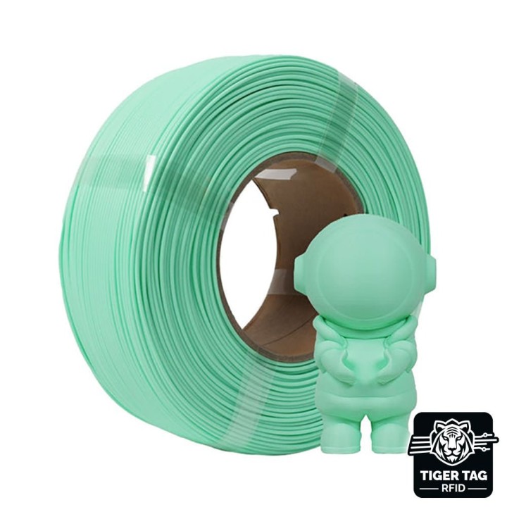 R3D - PLA High-speed - Menthe Mat (Matte Mint Green) - 1,75 mm - 1 kg Refill avec RFID TigerTag
