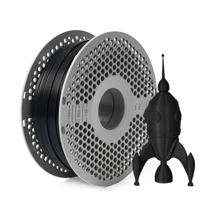 R3D - PLA High-speed - Noir (Black) - 1,75 mm - 1 kg avec RFID TigerTag