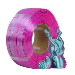 R3D - Silk Dual Color - Magenta & Jade (Magenta-Jade) - 1,75 mm - 1 kg Refill
