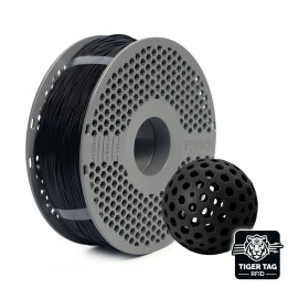 R3D - TPU Matte (90A) - Noir (Black) - 1,75 mm - 1 kg avec RFID TigerTag