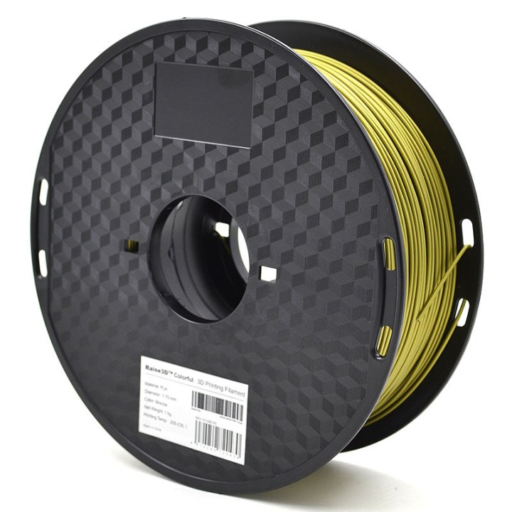 Raise3D - PLA Standard (Colorful) - Bronze - 1.75 mm - 1 kg