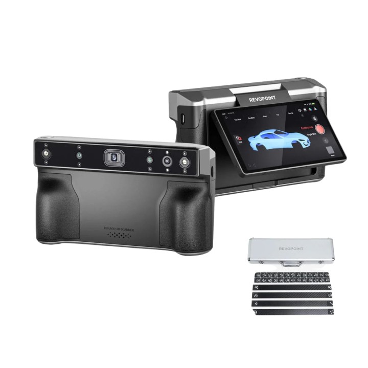 Revopoint - Miraco Plus - Premier Scanner 3D Autonome avec des Capacités de Métrologie Photogrammétr
