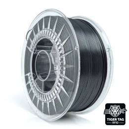 Rosa3D - PETG ESD - Noir (Black) - 1,75mm - 1 kg avec RFID TigerTag