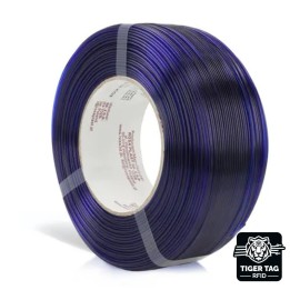 Rosa3D - PETG Standard HS - Bleu Marin (Ultramarine Blue Tr.) - 1,75 mm - 1 kg Refill RFID TigerTag