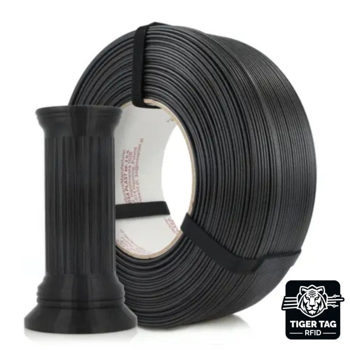 Rosa3D - PETG Structure HS - Noir (Black) - 1,75 mm - 1 kg Refill RFID TigerTag