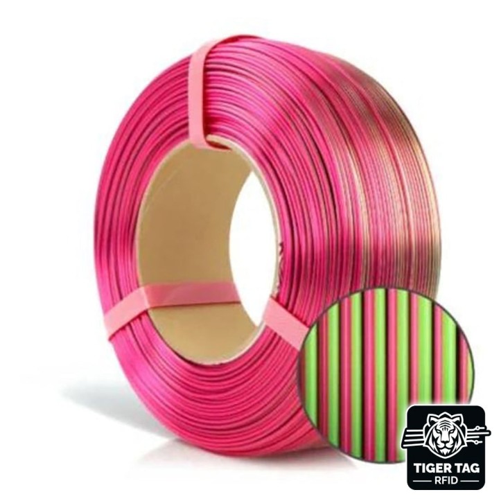 Rosa3D - PLA Magic Silk - Fruit du Dragon (Dragon Fruit) - 1,75 mm - 1 kg Refill avec RFID TigerTag