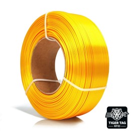 Rosa3D - PLA Silk - Jaune (Yellow) - 1,75 mm - 1 kg Refill avec RFID TigerTag