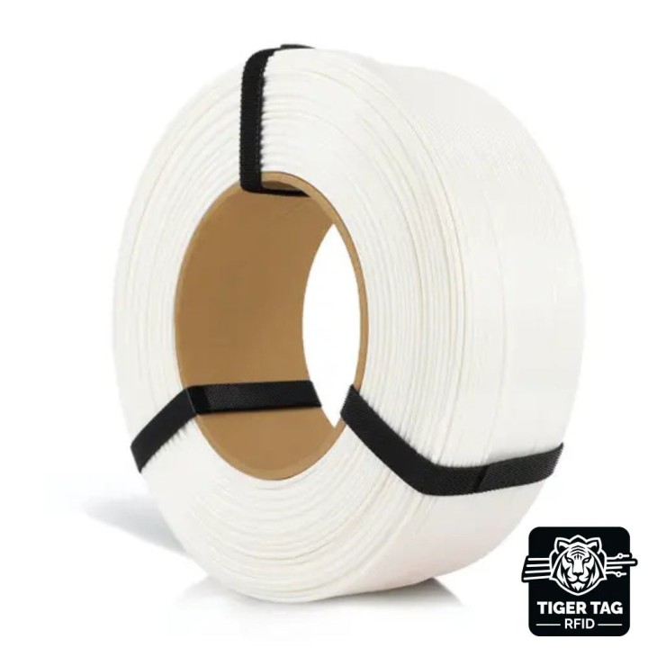 Rosa3D - PLA Starter - Blanc (White) - 1,75 mm - 1 kg Refill avec RFID TigerTag