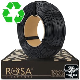 Rosa3D - rPETG Impact - Noir (Black) - 1,75 mm - 1 kg Refill avec RFID TigerTag