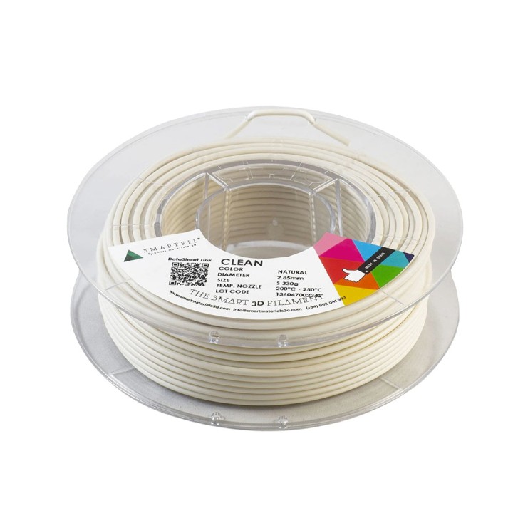 Smart Materials 3D - SmartFil - Filament de Nettoyage (Clean Filament) - Naturel (Natural) - 1.75 mm - 330 g