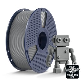Sunlu - PETG - Gris (Grey) - 1,75 mm - 1 kg avec RFID TigerTag