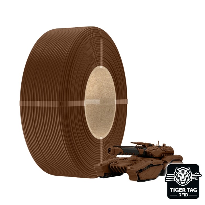 Sunlu - PLA -  Brun (Coffe Brown) - 1,75 mm - 1 kg - Refill avec RFID TigerTag