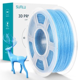 Sunlu - PLA Twinkling - Bleu (Blue) - 1,75 mm - 1 kg