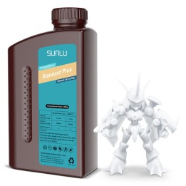 Sunlu - Résine Standard Plus - Blanc (Solid White) - 1 kg