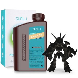 Sunlu - Résine Standard Plus - Noir (Solid Black) - 1 kg