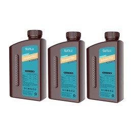 Sunlu - Résine Standard Plus - Transparent (Clear) - 1 kg - Lot de 3