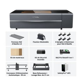 xTool -  P2S 55 W - Pack Expert Laser CO2