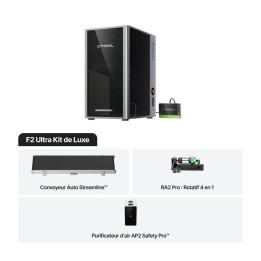 xTool - F2 ULTRA Kit de Luxe - Graveur Laser Double MOPA 60W + Diode 40W