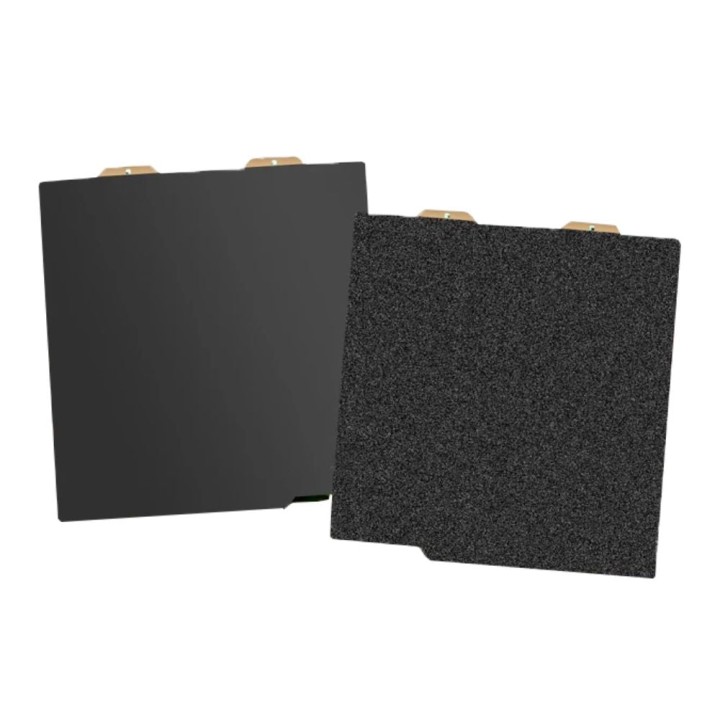 Ziflex - Bambu Lab A1 Mini - PEI Smooth & PEI Textured - Noir - 184 x 184 mm