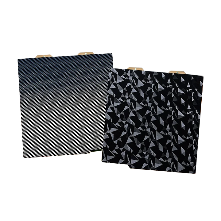 Ziflex - Bambu Lab A1 Mini - PEO & Fibre de Carbon PET Smooth - 184 x 184 mm