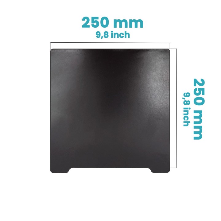 Ziflex - Base Magnétique High Temp 250 x 250 mm - Voron 250