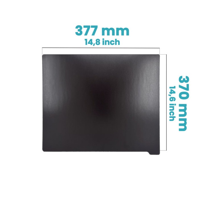 Ziflex - Base Magnétique High Temp 377 x 370 mm - Ender 5 plus
