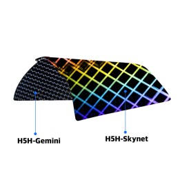 Ziflex - Plateau d'Impression pour Bambu Lab Séries X1/X2/P1/P2/A1 - H5H Gemini & H5H Skynet - 257 x 257 mm