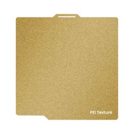 Ziflex - Plateau d'Impression pour Bambu Lab Séries X1/X2/P1/P2/A1 - PEI Textured & PEI Textured - 257 x 257 mm
