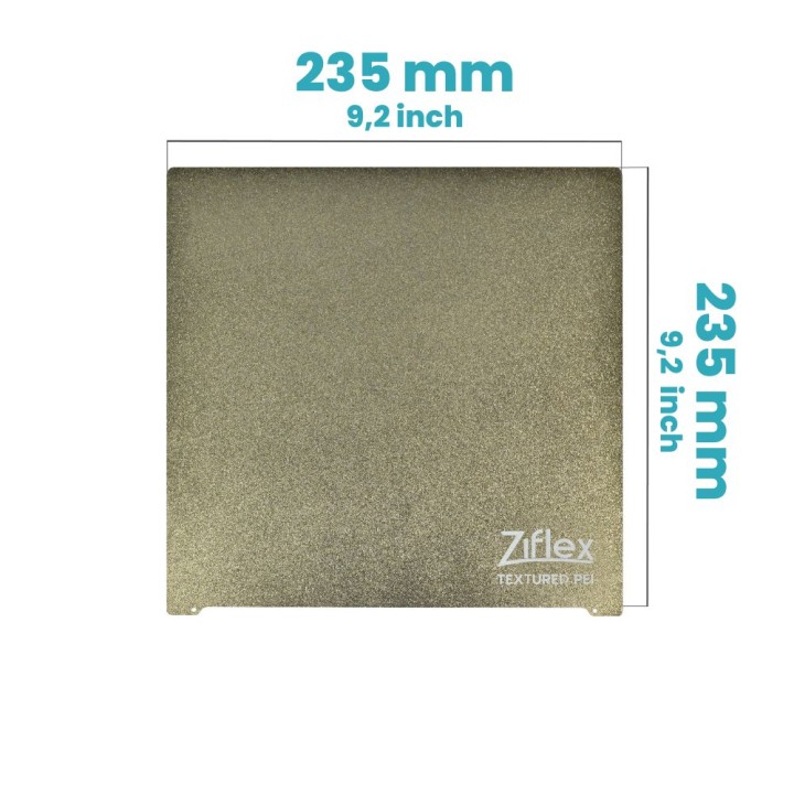 Ziflex - Plateau Flexible PEI 235 x 235 mm Textured - Ender 3