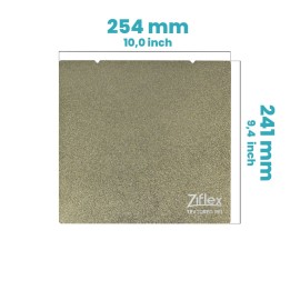 Ziflex - Plateau Flexible PEI 254 x 241 mm Textured - Prusa MK3