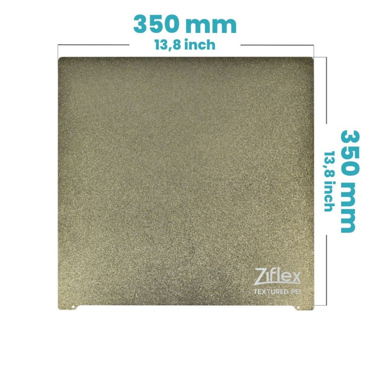 Ziflex - Plateau Flexible PEI 350 x 350 mm Textured - Voron 350