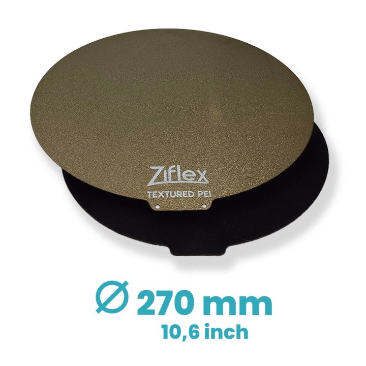 Ziflex - Starter Kit PEI High Temp Round 270 mm - Super Racer