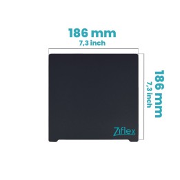 Ziflex - Upper Surface Ultimate High Temp 186 x 186 mm - Cetus 3D