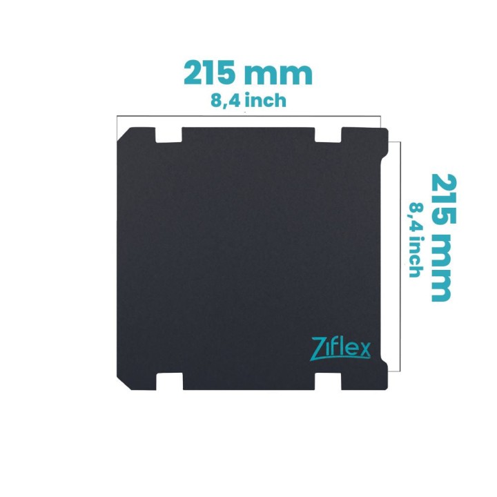Ziflex - Upper Surface Ultimate High Temp 215 x 215 mm - Volumic Stream 20 Pro MK2