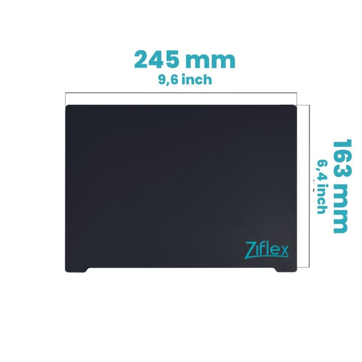 Ziflex - Upper Surface Ultimate High Temp 245 x 163 mm - Replicator 2X