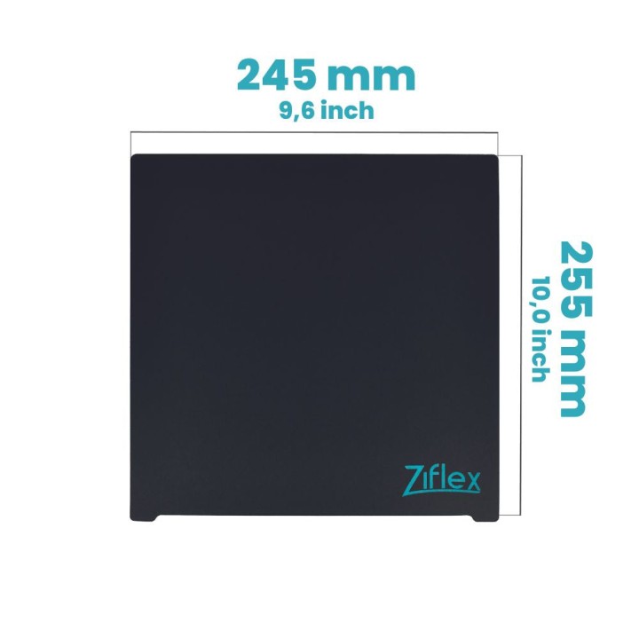 Ziflex - Upper Surface Ultimate High Temp 245 x 255 mm - CR6SE