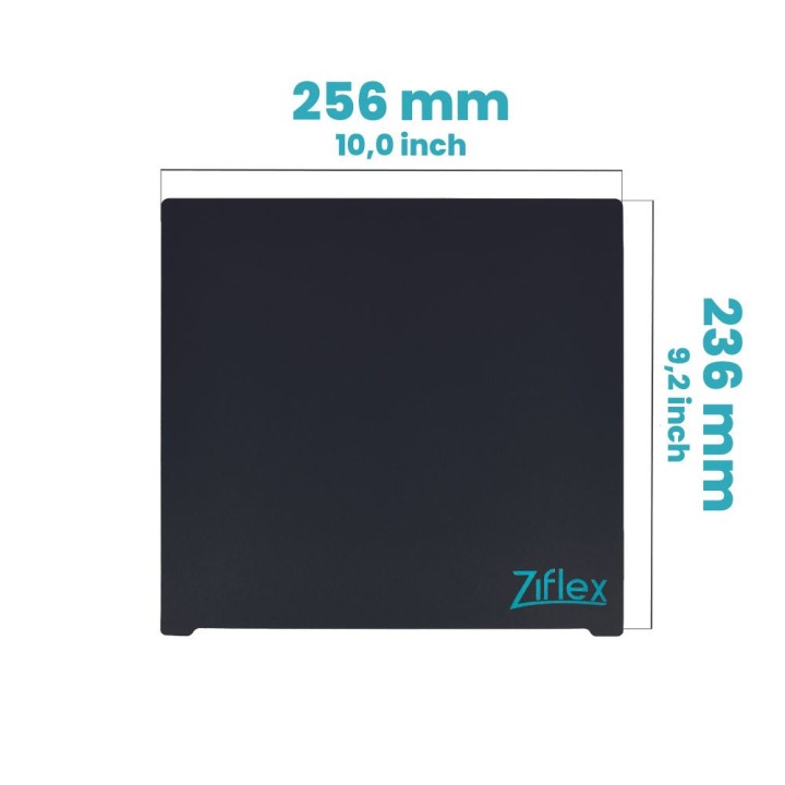 Ziflex - Upper Surface Ultimate High Temp 256 x 236 mm - Raise 3DN1