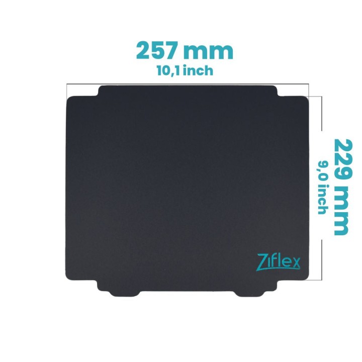 Ziflex - Upper Surface Ultimate High Temp 257 x 229 mm - Ultimaker 2