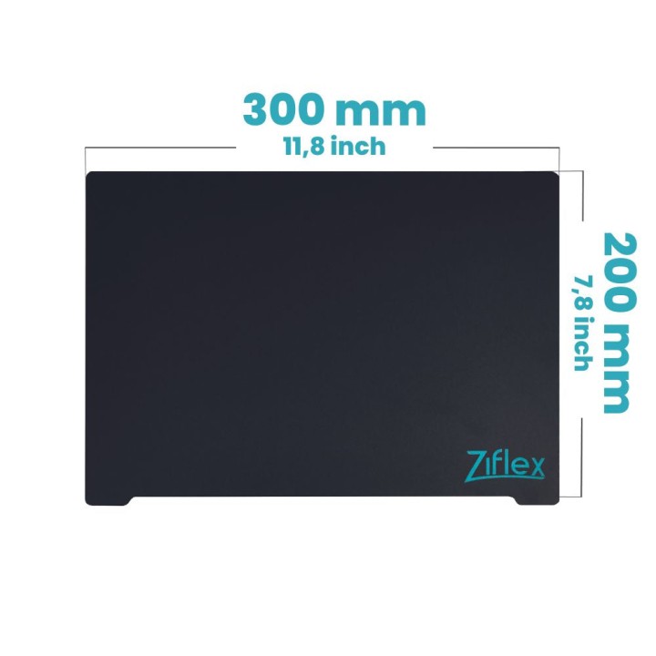 Ziflex - Upper Surface Ultimate High Temp 300 x 200 mm - BigBox E3D