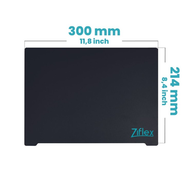 Ziflex - Upper Surface Ultimate High Temp 300 x 214 mm - Volumic Stream 30