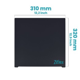 Ziflex - Upper Surface Ultimate High Temp 310 x 320 mm - CR10S PRO